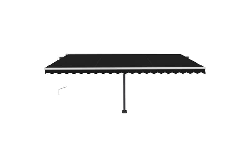 Vapaasti seisova sisäänkelattava markiisi 500x300cm - Antrasiitti - Puutarhakalusteet - Aurinkosuoja - Markiisi
 - Terassimarkiisi