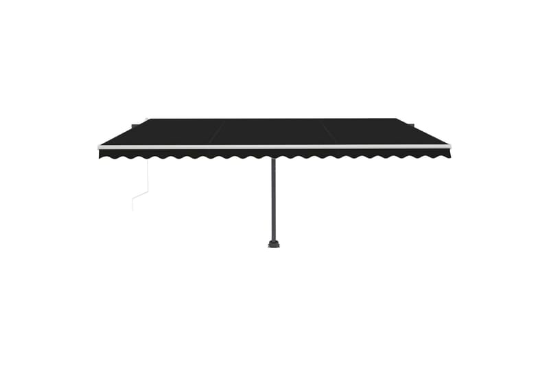 Vapaasti seisova sisäänkelattava markiisi 500x300cm - Antrasiitti - Puutarhakalusteet - Aurinkosuoja - Markiisi
 - Terassimarkiisi