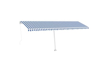 Vapaasti seisova sisäänkelattava markiisi 600x300 cm - Puutarhakalusteet - Aurinkosuoja - Markiisi
 - Terassimarkiisi