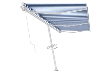 Vapaasti seisova sisäänkelattava markiisi 600x300 cm - Puutarhakalusteet - Aurinkosuoja - Markiisi
 - Terassimarkiisi