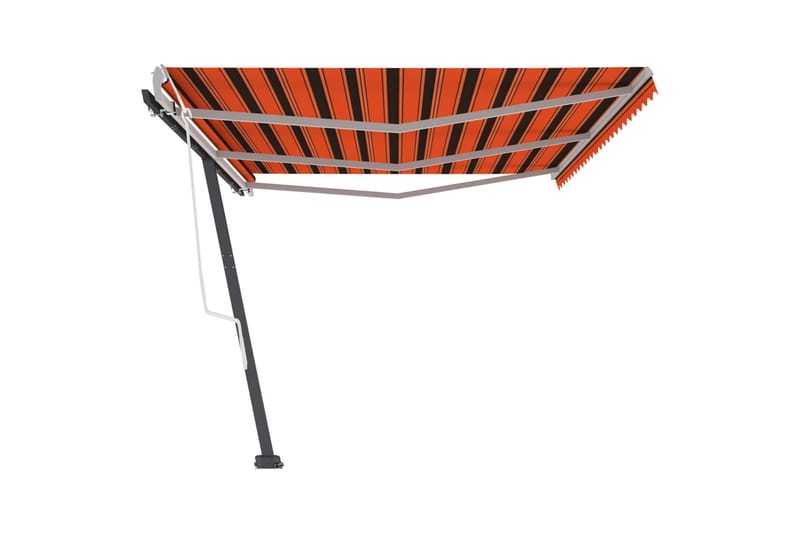 Vapaasti seisova sisäänkelattava markiisi 600x300cm - Oranssi - Puutarhakalusteet - Aurinkosuoja - Markiisi
 - Terassimarkiisi