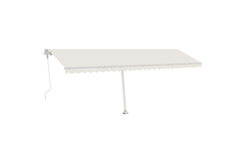 Vapaasti seisova sisäänkelattava markiisi 600x350 cm kerma - Kerma - Puutarhakalusteet - Aurinkosuoja - Markiisi
 - Terassimarkiisi