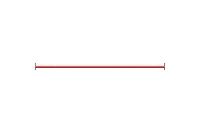 Voimistelutanko 125 cm teräs punainen - Puutarhakalusteet - Aurinkosuoja - Markiisi
 - Terassimarkiisi