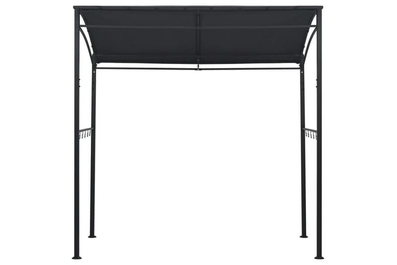 BBQ-huvimaja 215x150x220 cm antrasiitti teräs - Antrasiitti - Puutarhakalusteet - Aurinkosuoja - Paviljonki - Paviljongin katos