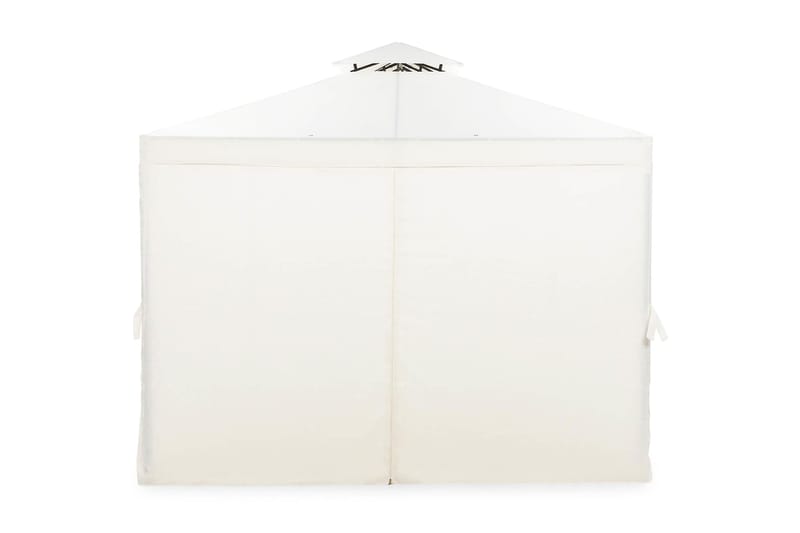 Bermuda täydellinen paviljonki sis. katon ja seinät 3x4 m – Offwhite - Puutarhakalusteet - Aurinkosuoja - Paviljonki - Kokonainen paviljonki