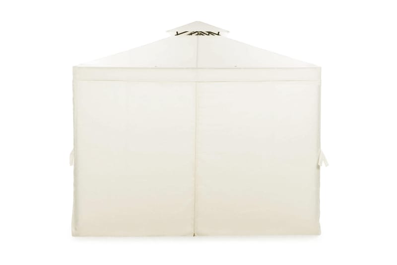 Bermuda täydellinen paviljonki sis. katon ja seinät 3x4 m – Offwhite - Puutarhakalusteet - Aurinkosuoja - Paviljonki - Kokonainen paviljonki
