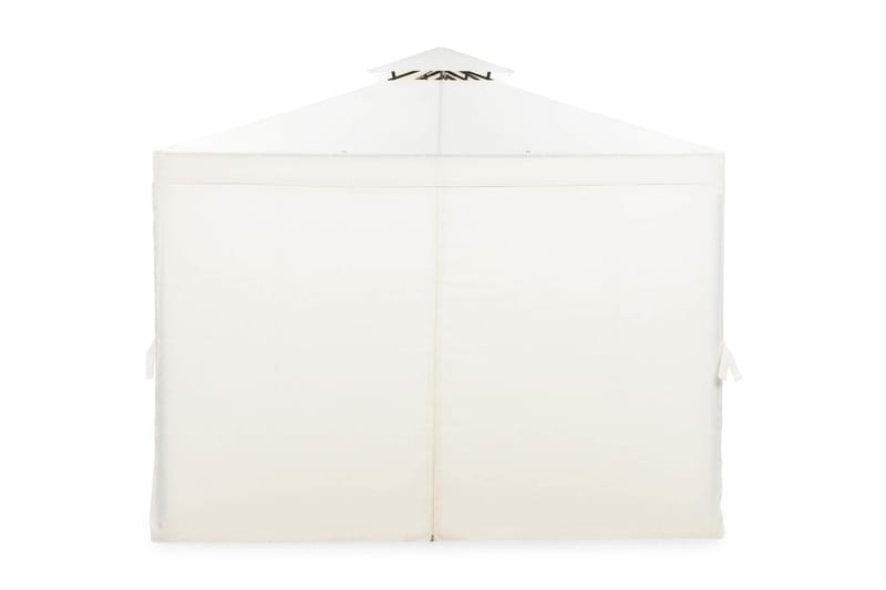 Bermuda täydellinen paviljonki sis. katon ja seinät 3x3 m – Offwhite - Puutarhakalusteet - Aurinkosuoja - Paviljonki - Kokonainen paviljonki