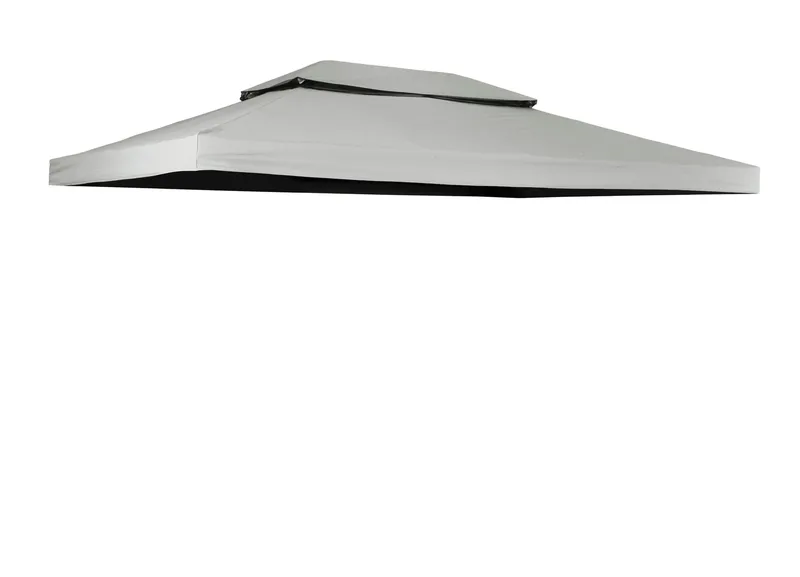 Hillerstorp Luxor paviljongin kattokangas 300x400 cm harmaa, Hillerstorp
