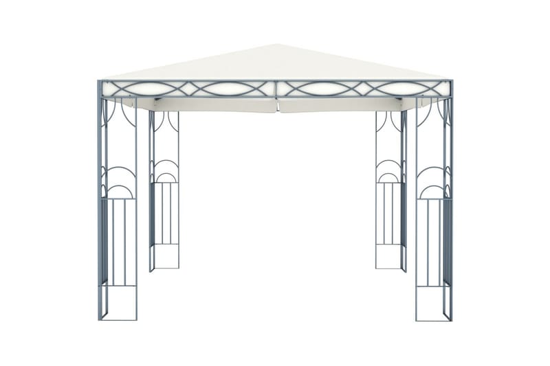 Huvimaja 300 x 300 cm kerma - Kerma - Puutarhakalusteet - Aurinkosuoja - Paviljonki
