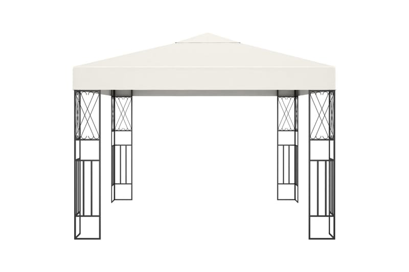Huvimaja 3x3 m kerma kangas - Puutarhakalusteet - Aurinkosuoja - Paviljonki