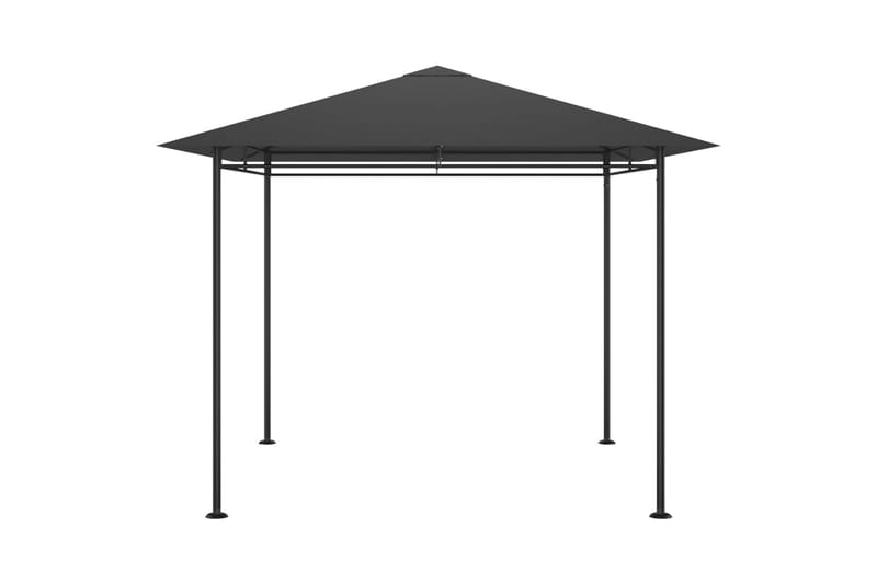 Huvimaja 3x3x2,7 m antrasiitti 180 g/m² - Antrasiitti - Puutarhakalusteet - Aurinkosuoja - Paviljonki