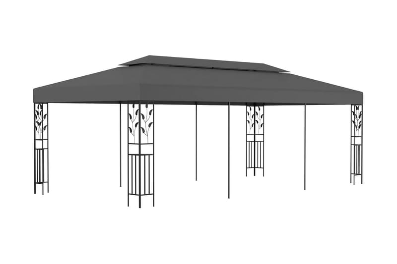 Huvimaja 3x6 m antrasiitti - Antrasiitti - Puutarhakalusteet - Aurinkosuoja - Paviljonki