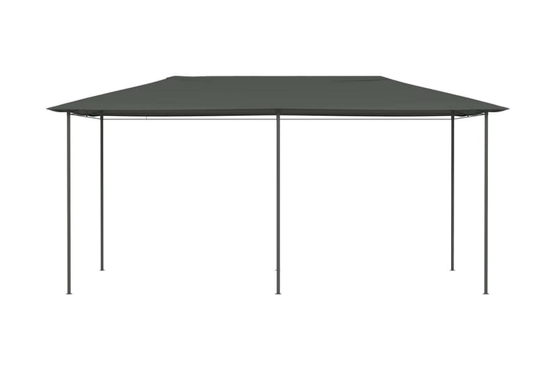 Huvimaja 3x6x2,6 m antrasiitti 160 g/m² - Puutarhakalusteet - Aurinkosuoja - Paviljonki