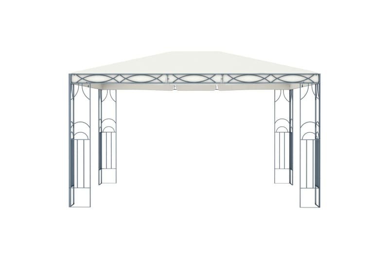 Huvimaja 400 x 300 cm kerma - Kerma - Puutarhakalusteet - Aurinkosuoja - Paviljonki