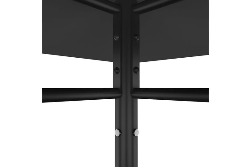 Huvimaja 4x3x2,7 m antrasiitti 180 g/m² - Antrasiitti - Puutarhakalusteet - Aurinkosuoja - Paviljonki