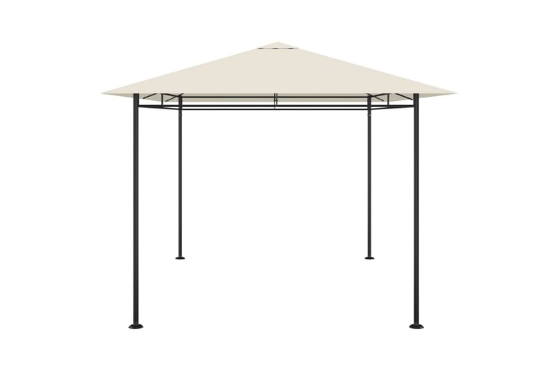 Huvimaja 4x3x2,7 m harmaanruskea 180 g/m² - Taupe - Puutarhakalusteet - Aurinkosuoja - Paviljonki