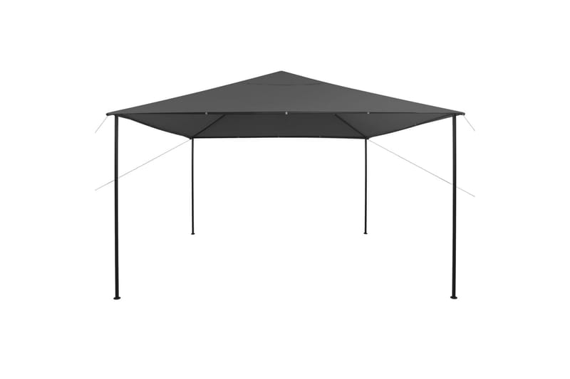 Huvimaja 4x4x2,7 m antrasiitti 180 g/m² - Antrasiitti - Puutarhakalusteet - Aurinkosuoja - Paviljonki