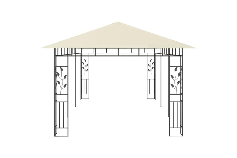 Huvimaja hyttysverkolla 6x3x2,73 m kerma - Puutarhakalusteet - Aurinkosuoja - Paviljonki