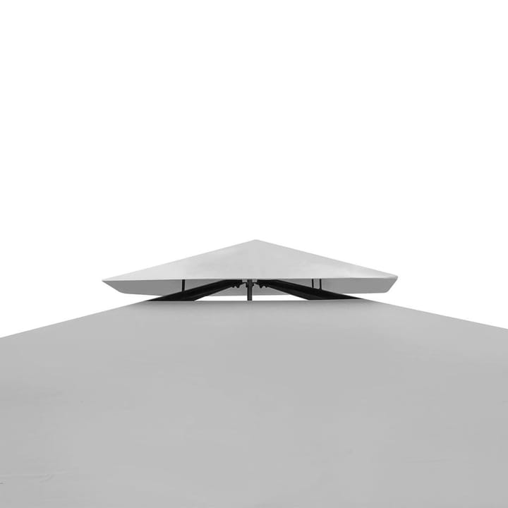 Huvimaja katolla 3x3 m kermanvalkoinen - Kerma - Paviljonki - Kokonainen paviljonki