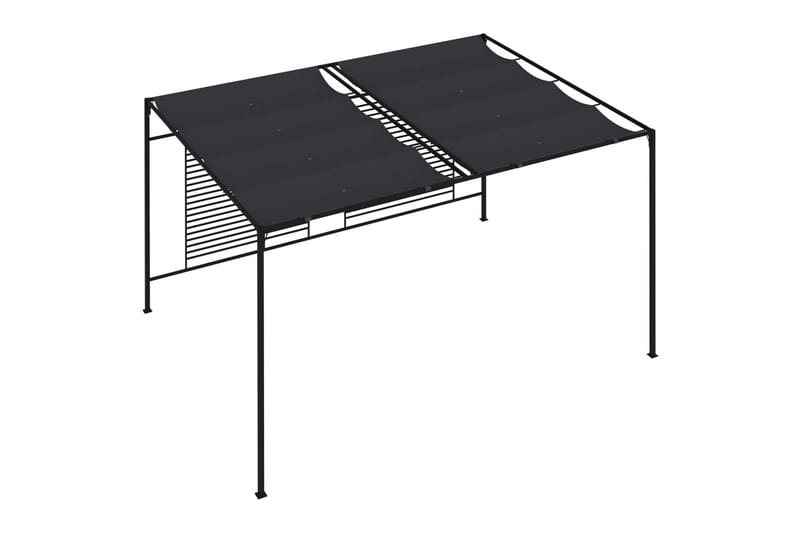 Huvimaja sisäänvedettävä katto 4x3x2,3 m 180 g/m² - Puutarhakalusteet - Aurinkosuoja - Paviljonki