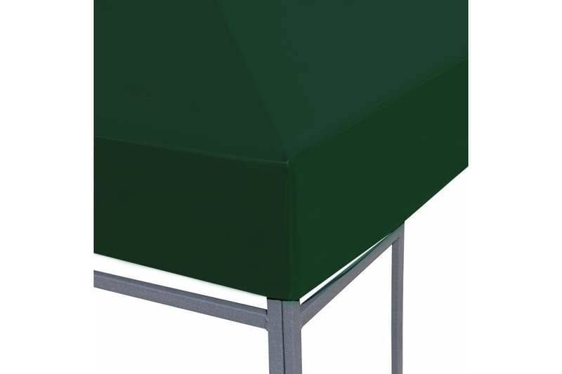 Huvimajan katto 310 g/m² 3x3 m vihreä - Vihreä - Puutarhakalusteet - Aurinkosuoja - Paviljonki - Paviljongin katos