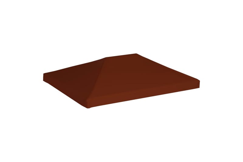 Huvimajan katto 310 g/m² 3x4 m terrakotta - Ruskea - Puutarhakalusteet - Aurinkosuoja - Paviljonki - Paviljongin katos