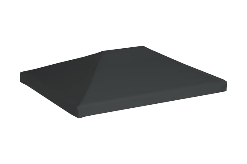 Huvimajan katto 310 g/m² 4x3 m harmaa - Harmaa - Puutarhakalusteet - Aurinkosuoja - Paviljonki - Paviljongin katos
