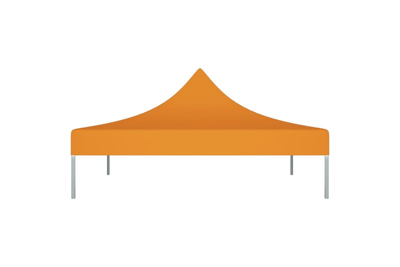 Juhlateltan katto 2x2 m oranssi 270 g/m² - Oranssi - Puutarhakalusteet - Aurinkosuoja - Paviljonki - Paviljongin katos
