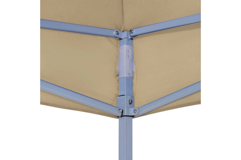 Juhlateltan katto 3x3 m beige 270 g/m² - Beige - Paviljongin katos - Paviljonki