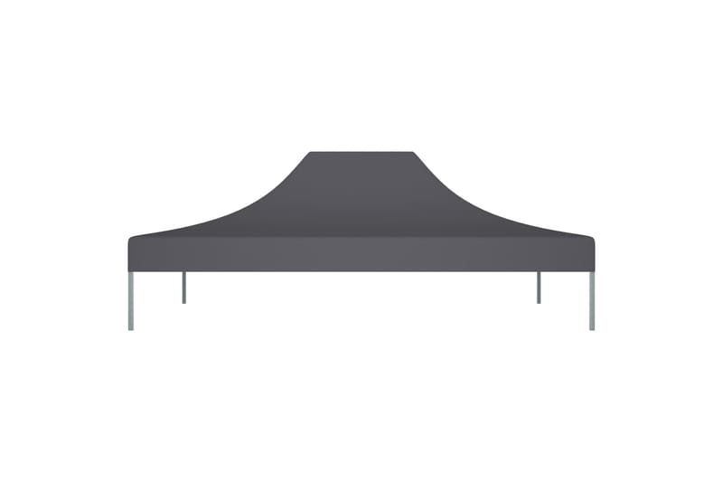 Juhlateltan katto 4,5x3 m antrasiitti 270 g/m² - Antrasiitti - Puutarhakalusteet - Aurinkosuoja - Paviljonki - Paviljongin katos