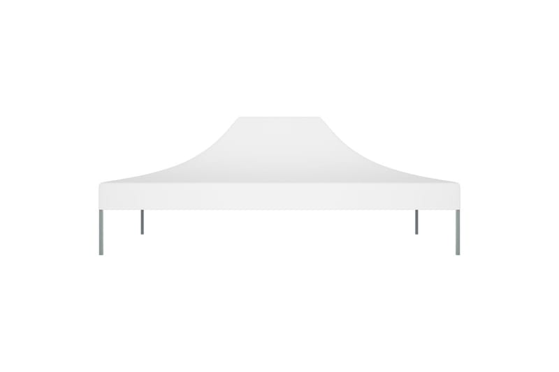 Juhlateltan katto 4,5x3 m valkoinen 270 g/m² - Valkoinen - Puutarhakalusteet - Aurinkosuoja - Paviljonki - Paviljongin katos