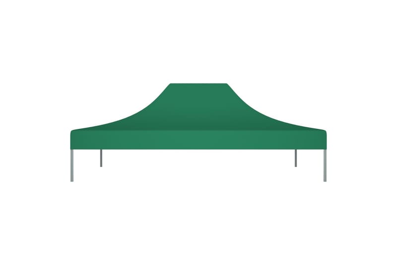 Juhlateltan katto 4,5x3 m vihreä 270 g/m² - Vihreä - Puutarhakalusteet - Aurinkosuoja - Paviljonki - Paviljongin katos