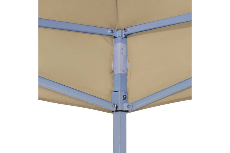 Juhlateltan katto 4x3 m beige 270 g/m² - Beige - Puutarhakalusteet - Aurinkosuoja - Paviljonki - Paviljongin katos