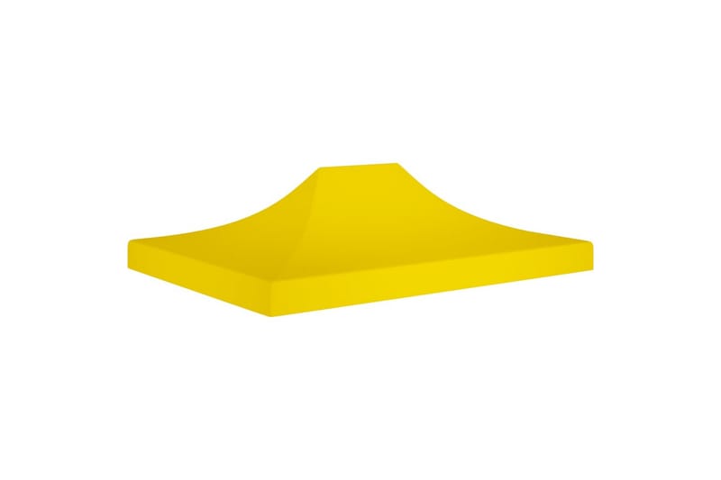 Juhlateltan katto 4x3 m keltainen 270 g/m² - Keltainen - Puutarhakalusteet - Aurinkosuoja - Paviljonki - Paviljongin katos