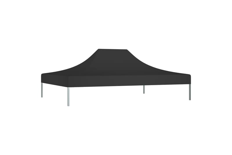 Juhlateltan katto 4x3 m musta 270 g/m² - Puutarhakalusteet - Aurinkosuoja - Paviljonki - Paviljongin katos