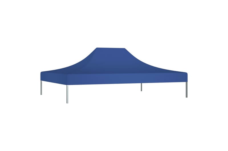 Juhlateltan katto 4x3 m sininen 270 g/m² - Sininen - Puutarhakalusteet - Aurinkosuoja - Paviljonki - Paviljongin katos