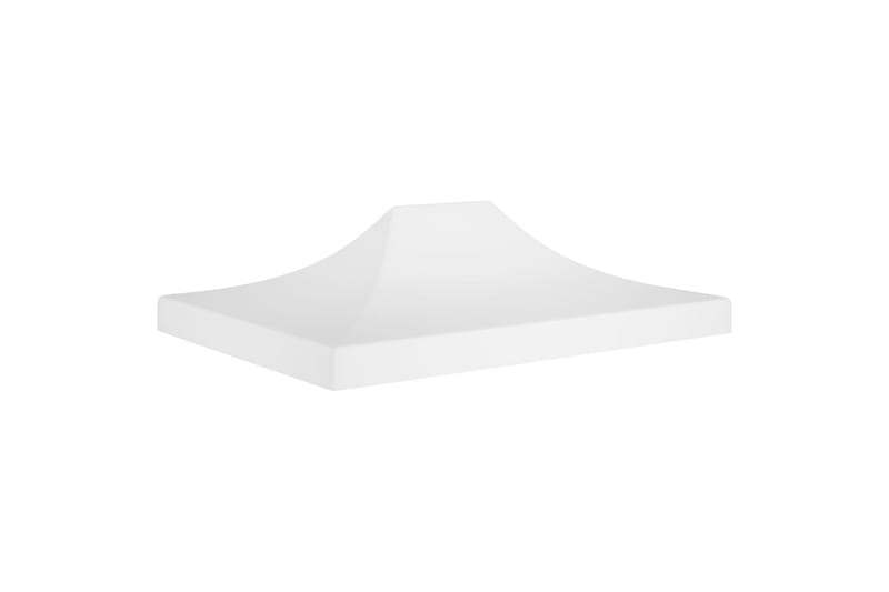 Juhlateltan katto 4x3 m valkoinen 270 g/m² - Valkoinen - Puutarhakalusteet - Aurinkosuoja - Paviljonki - Paviljongin katos