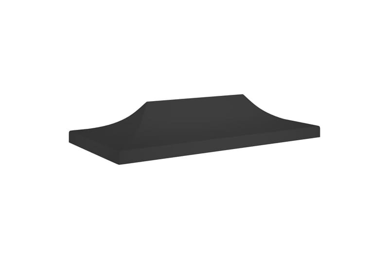 Juhlateltan katto 6x3 m musta 270 g/m² - Musta - Puutarhakalusteet - Aurinkosuoja - Paviljonki - Paviljongin katos