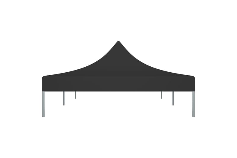 Juhlateltan katto 6x3 m musta 270 g/m² - Musta - Puutarhakalusteet - Aurinkosuoja - Paviljonki - Paviljongin katos