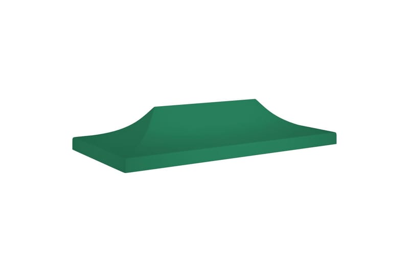 Juhlateltan katto 6x3 m vihreä 270 g/m² - Vihreä - Puutarhakalusteet - Aurinkosuoja - Paviljonki - Paviljongin katos