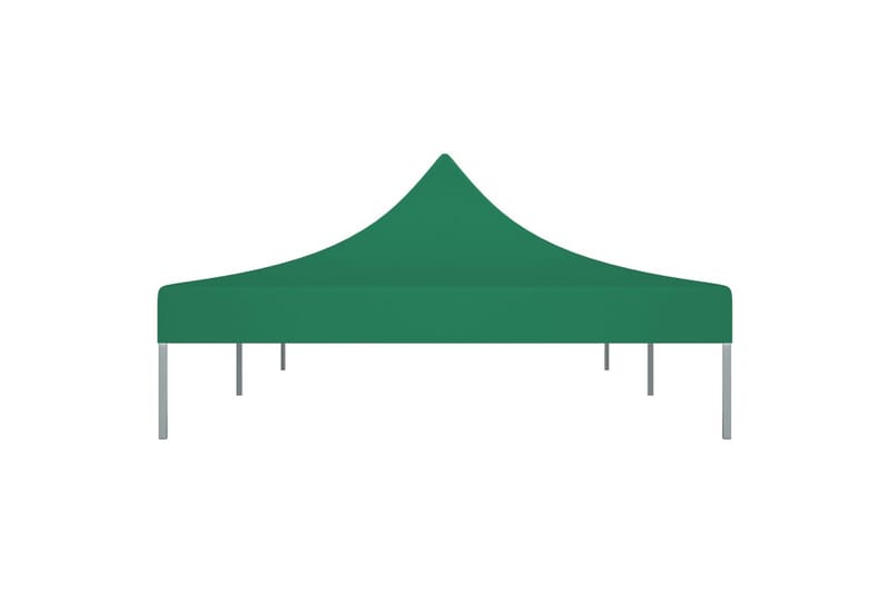 Juhlateltan katto 6x3 m vihreä 270 g/m² - Vihreä - Puutarhakalusteet - Aurinkosuoja - Paviljonki - Paviljongin katos
