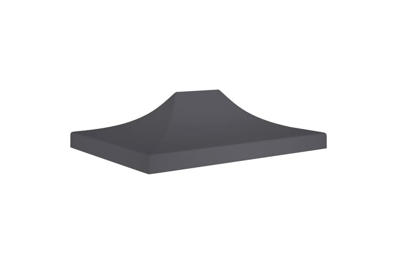 Juhlateltan katto4x3 m antrasiitti 270 g/m² - Antrasiitti - Puutarhakalusteet - Aurinkosuoja - Paviljonki - Paviljongin katos