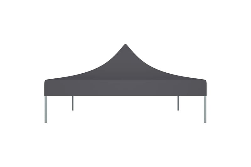 Juhlateltan katto4x3 m antrasiitti 270 g/m² - Antrasiitti - Puutarhakalusteet - Aurinkosuoja - Paviljonki - Paviljongin katos