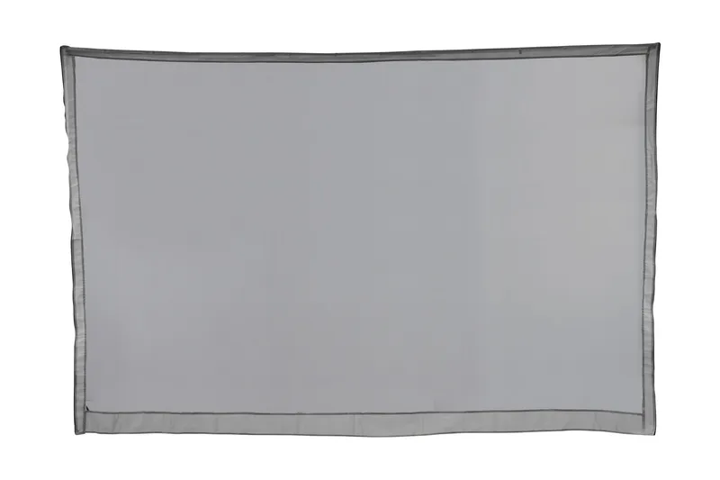 LUXOR Hyttysverkko 3X3 m Harmaa - Puutarhakalusteet - Aurinkosuoja - Paviljonki