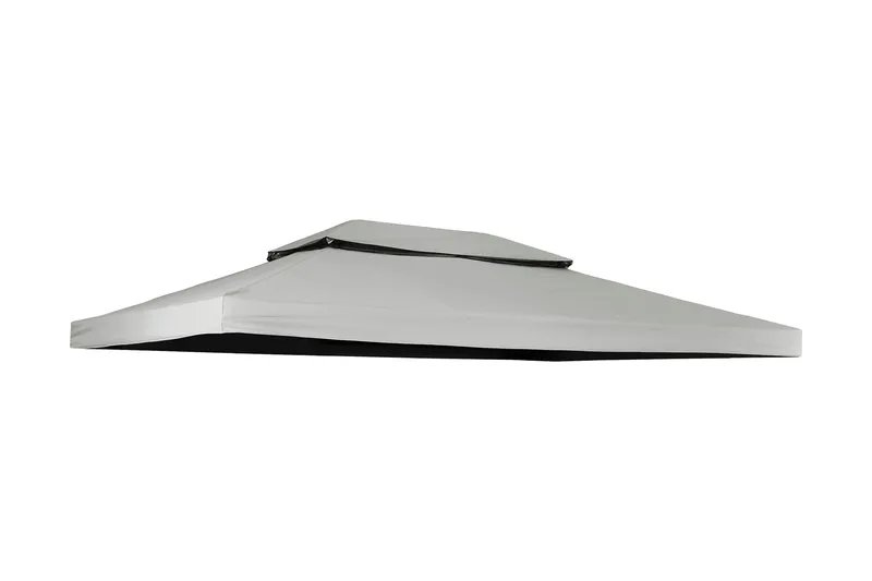 Paviljongin katto Luxor 300x400 cm Harmaa, Hillerstorp