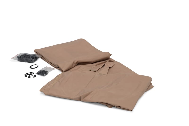 Paviljongin seinät Hillerstorp Luxor 300 x 300 cm - Beige - Puutarhakalusteet - Aurinkosuoja - Paviljonki