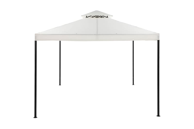 Paviljonki Bermuda ilman seiniä 300x300 cm sis. Hyttysverkko - Luonnonvalkoinen - Puutarhakalusteet - Aurinkosuoja - Paviljonki - Paviljonki katoksella