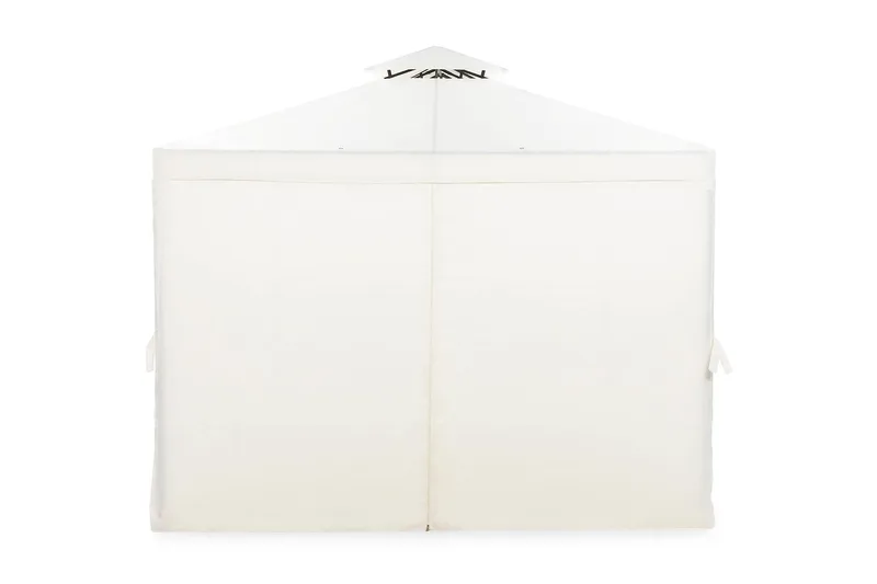 Paviljonki Bermuda ilman seiniä 300x400 cm sis. Hyttysverkko - Luonnonvalkoinen - Puutarhakalusteet - Aurinkosuoja - Paviljonki - Paviljonki katoksella