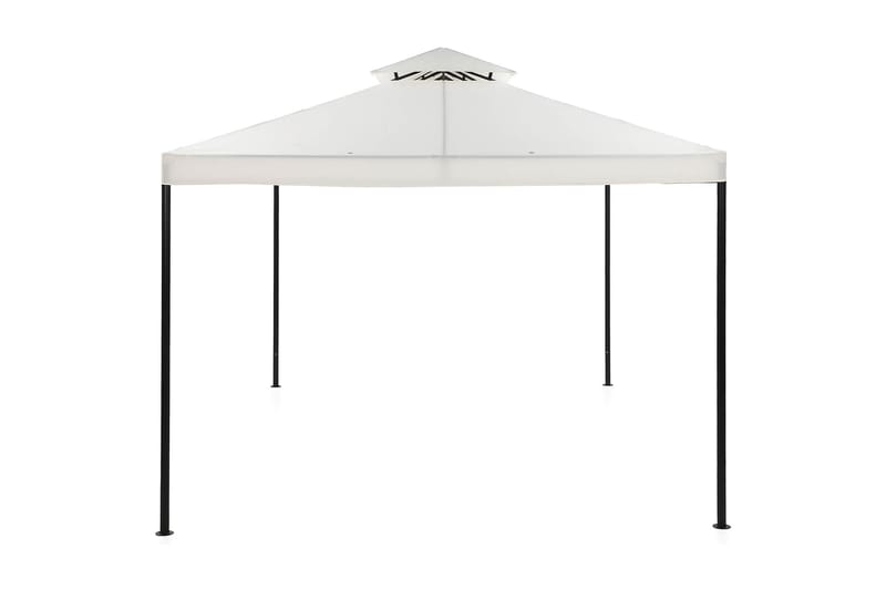 Paviljonki Bermuda ilman seiniä 300x400 cm sis. Hyttysverkko - Luonnonvalkoinen - Puutarhakalusteet - Aurinkosuoja - Paviljonki - Paviljonki katoksella