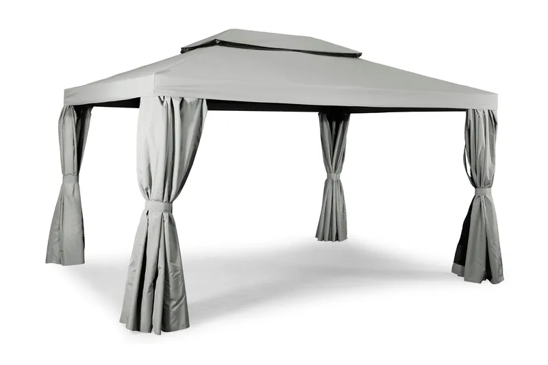 Paviljonki Luxor 300x400 cm Harmaa, Hillerstorp